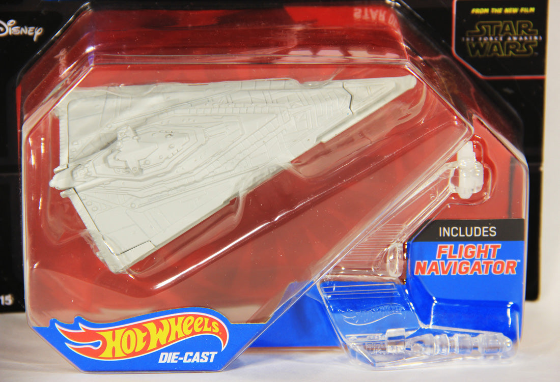 Star Wars Hot Wheels Die-Cast Flight Navigator #15 First Order Star Destroyer MOC L000710
