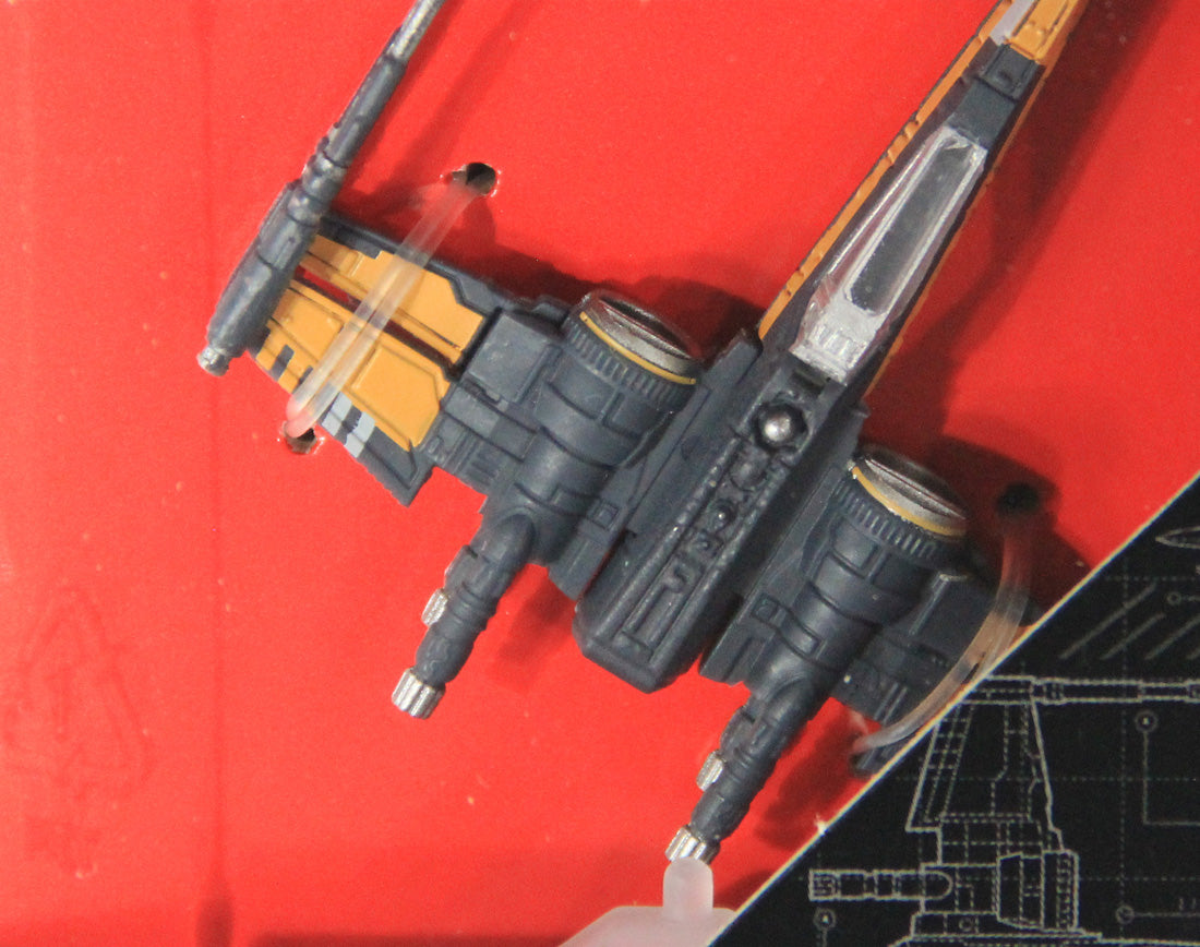 Star Wars Black Series Titanium Die-Cast #12 Poe's X-Wing Fighter MISB L000717