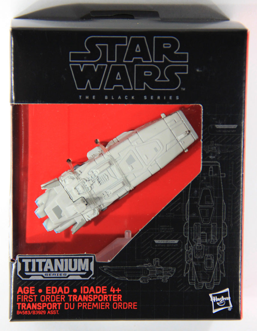 Star Wars Black Series Titanium Die Cast 14 First Order Transporter MISB L000721