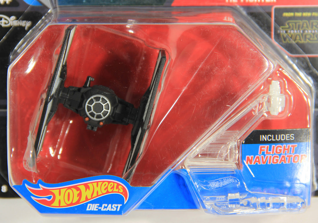 Star Wars Hot Wheels Die-Cast Flight Navigator #8 First Order TIE Fighter L000787