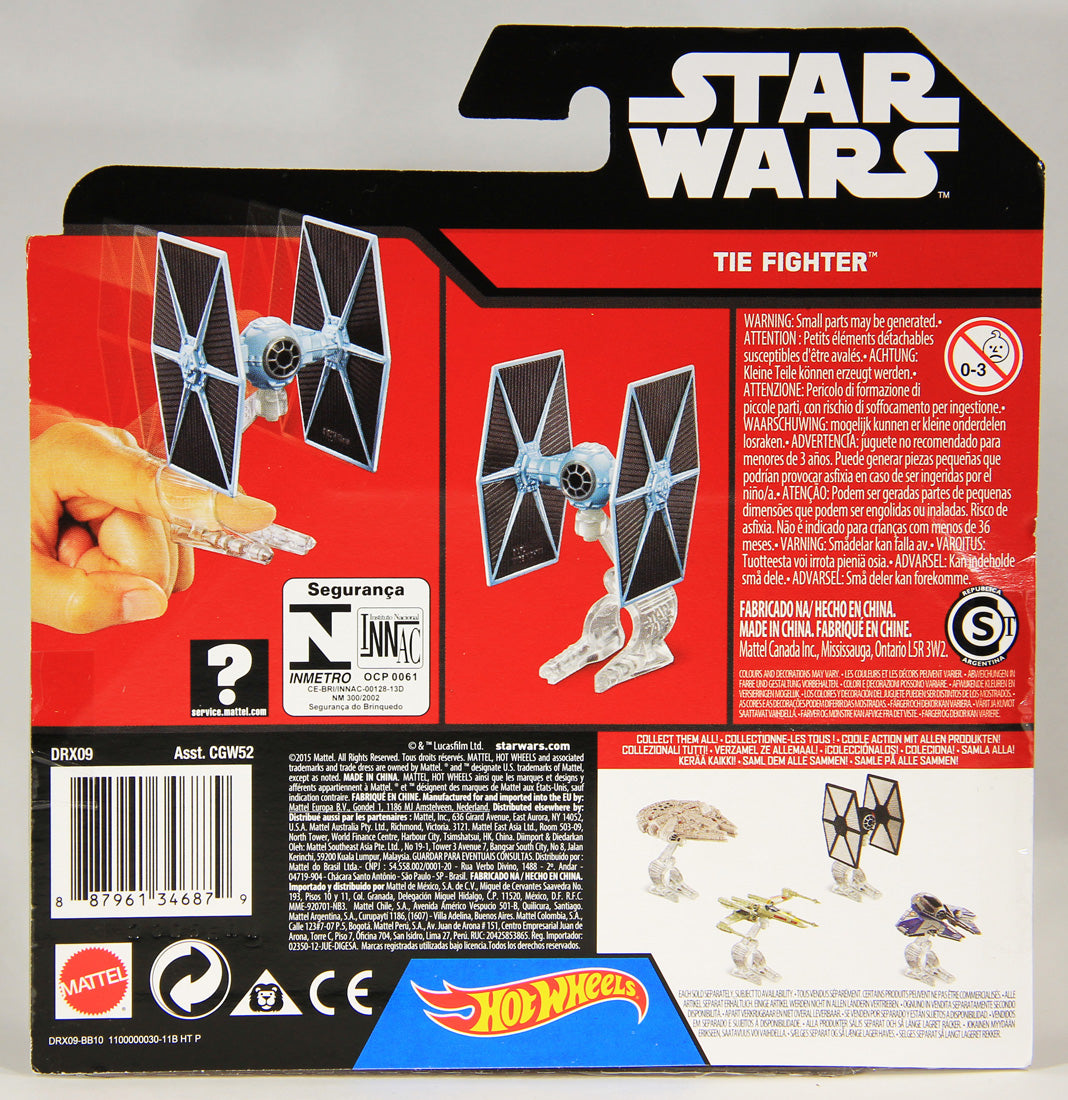Star Wars Hot Wheels Die-Cast Flight Navigator #5 TIE Fighter L000804