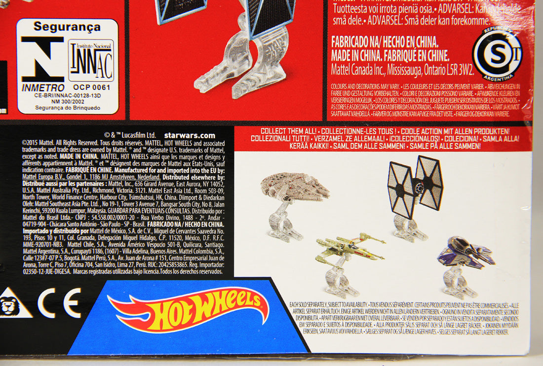 Star Wars Hot Wheels Die-Cast Flight Navigator #5 TIE Fighter L000804