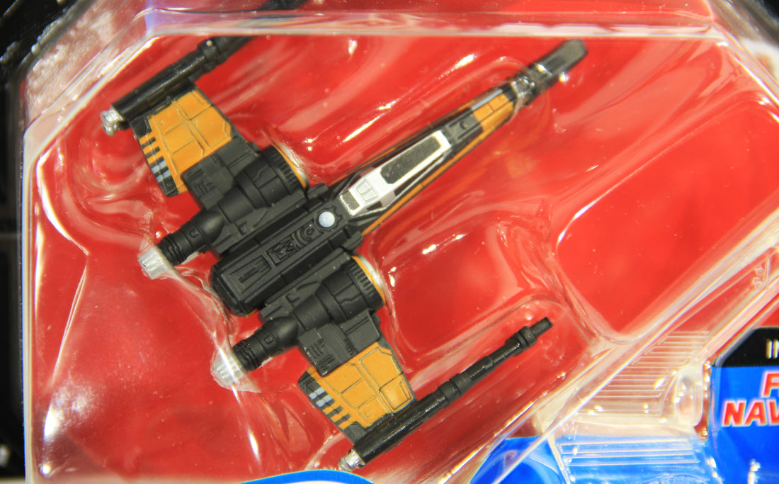 Star Wars Hot Wheels Mis-Card ERROR Flight Navigator #19 X-Wing - Ghost MOC L001604