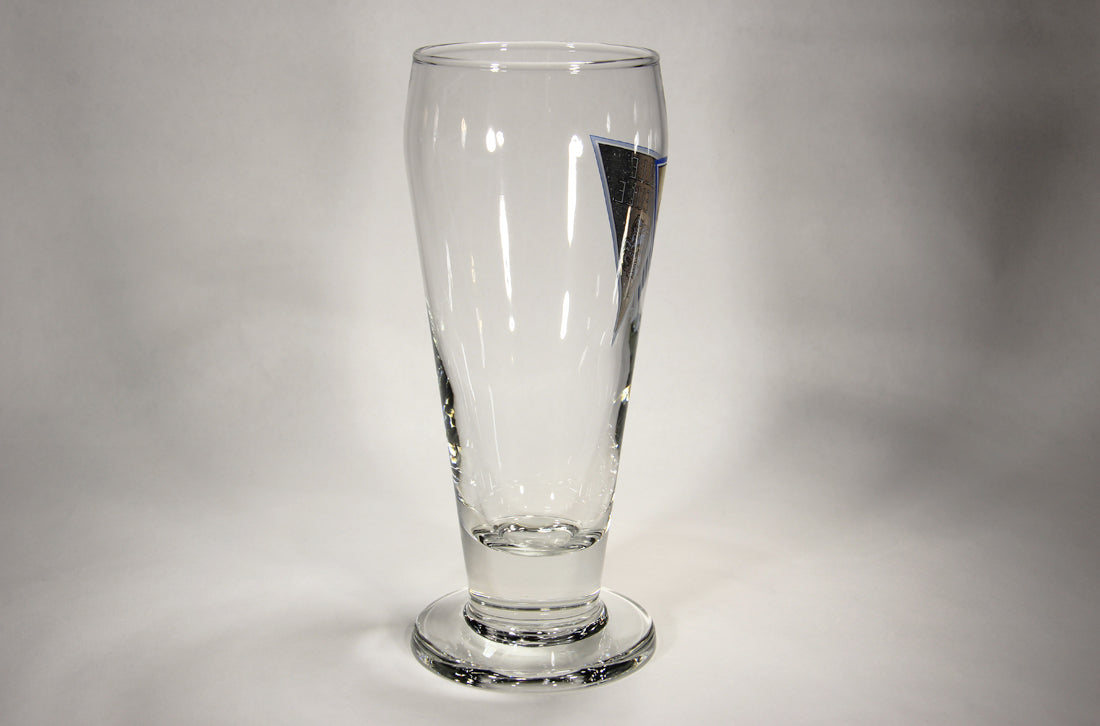 Belle Gueule Beer Pilsner Glass Canada Quebec Winged Centaur Logo L002234