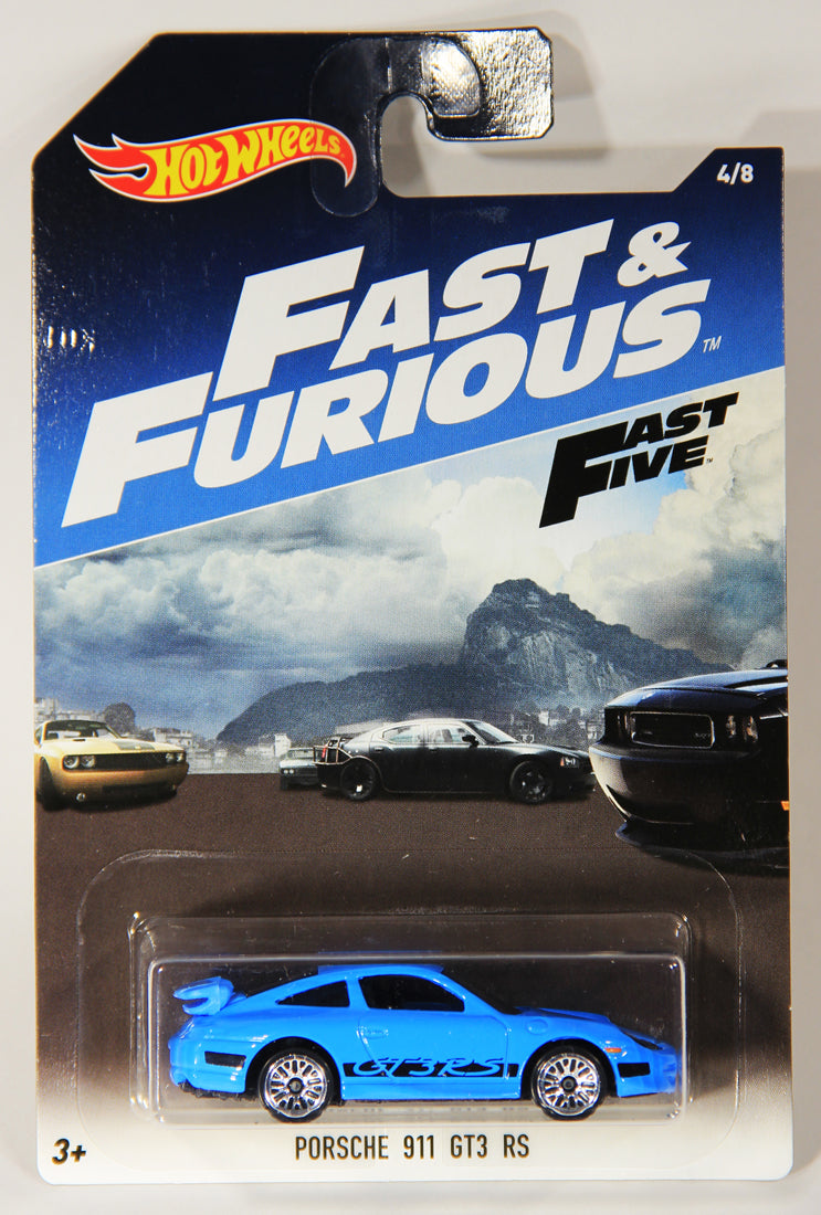 Hot Wheels 2016 Die-Cast Porsche 911 GT3 RS Fast & Furious #4/8 L002272