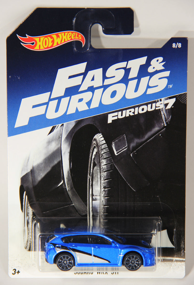 Hot Wheels 2016 Die-Cast Subaru WRX STI Fast & Furious #8/8 L002276