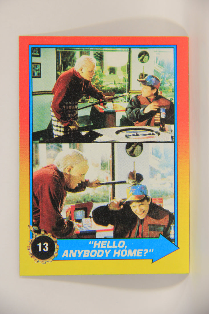 Back To The Future II 1989 Trading Card #13 Hello Anybody Home L002719
