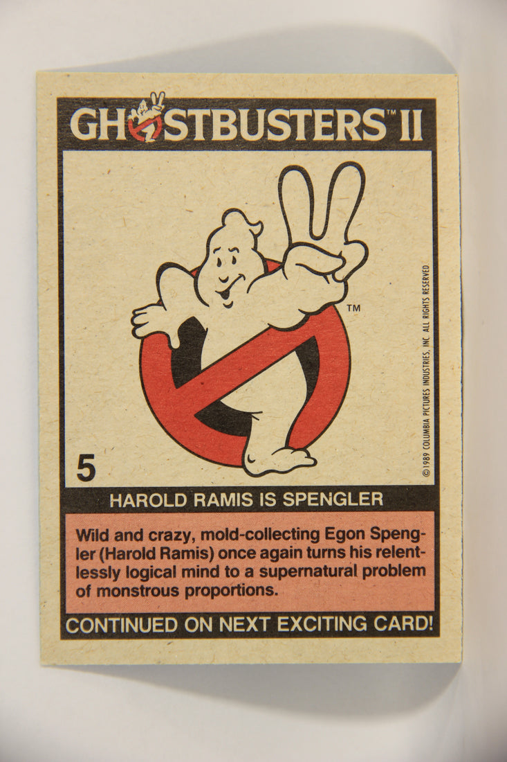 Ghostbusters II 1989 Trading Card #5 Harold Ramis Is Spengler L002769