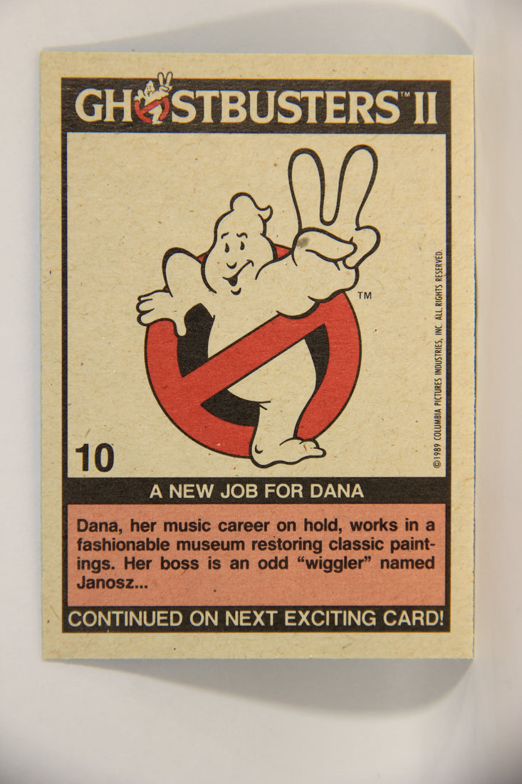 Ghostbusters II 1989 Trading Card #10 A New Job For Dana L002772