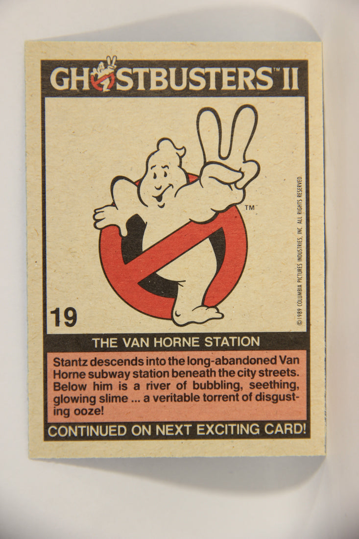 Ghostbusters II 1989 Trading Card #19 The Van Horne Station L002774