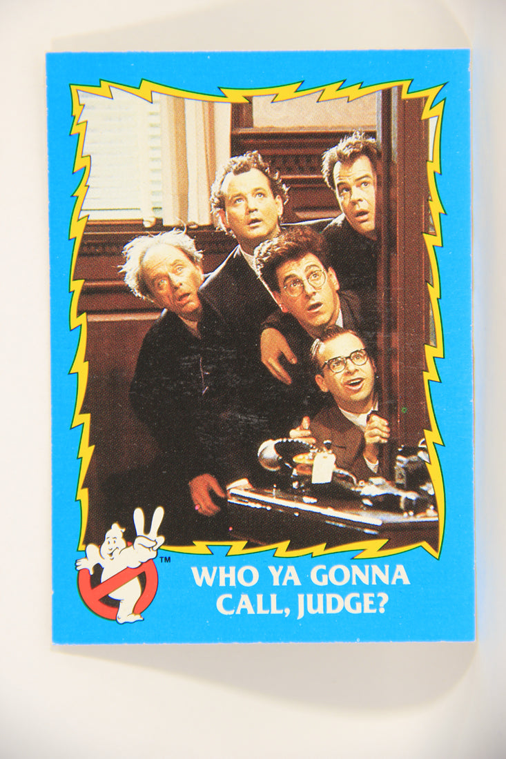 Ghostbusters II 1989 Trading Card #30 Who Ya Gonna Call Judge L002779