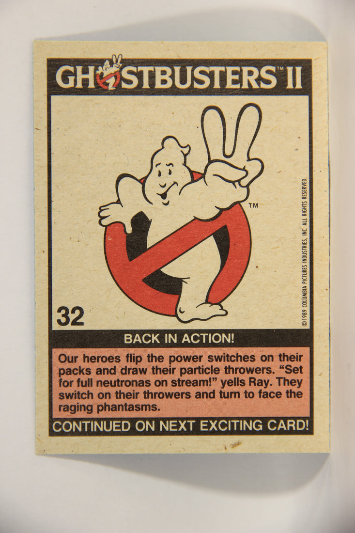 Ghostbusters II 1989 Trading Card #32 Back In Action L002780