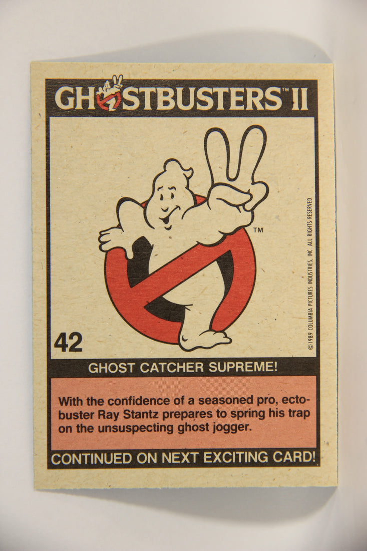 Ghostbusters II 1989 Trading Card #42 Ghost Catcher Supreme L002785