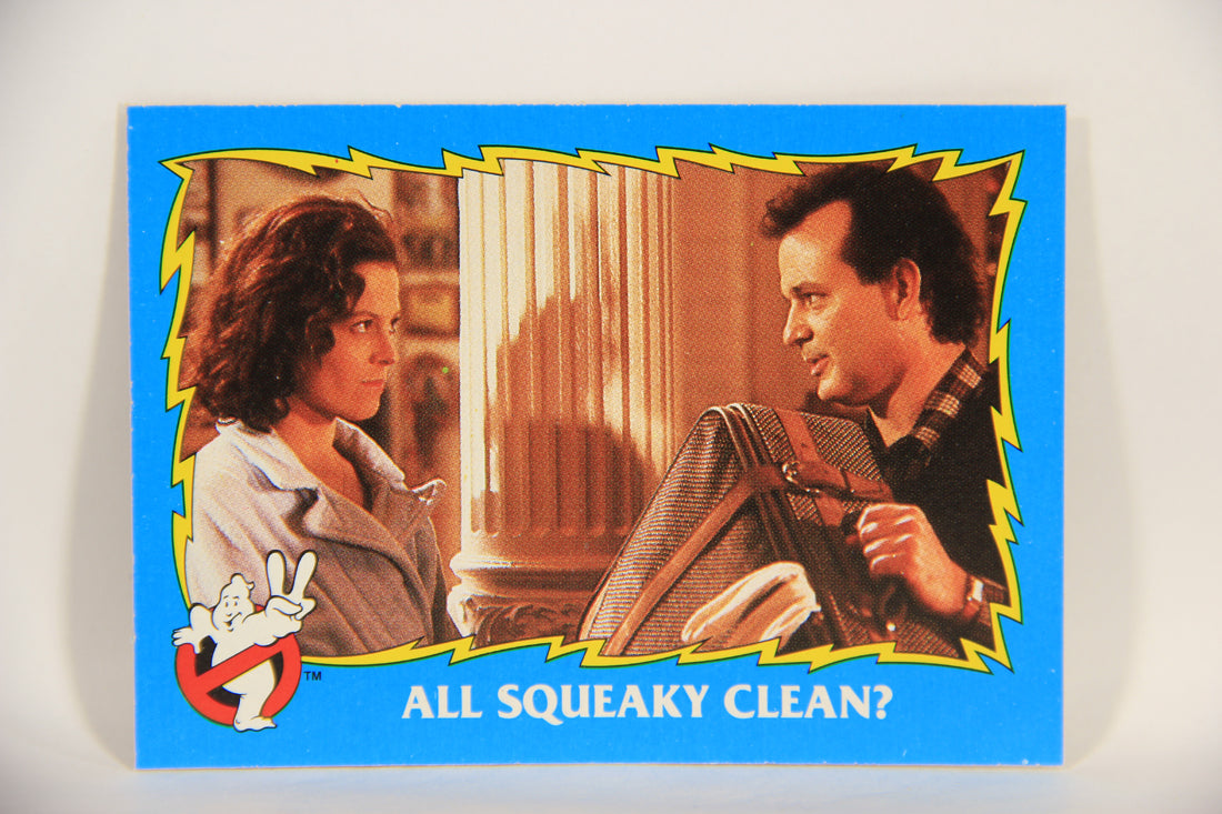 Ghostbusters II 1989 Trading Card #49 All Squeaky Clean L002790