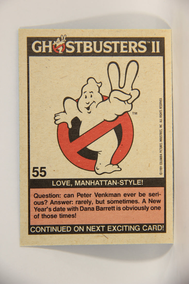 Ghostbusters II 1989 Trading Card #55 Love Manhattan-Style L002794