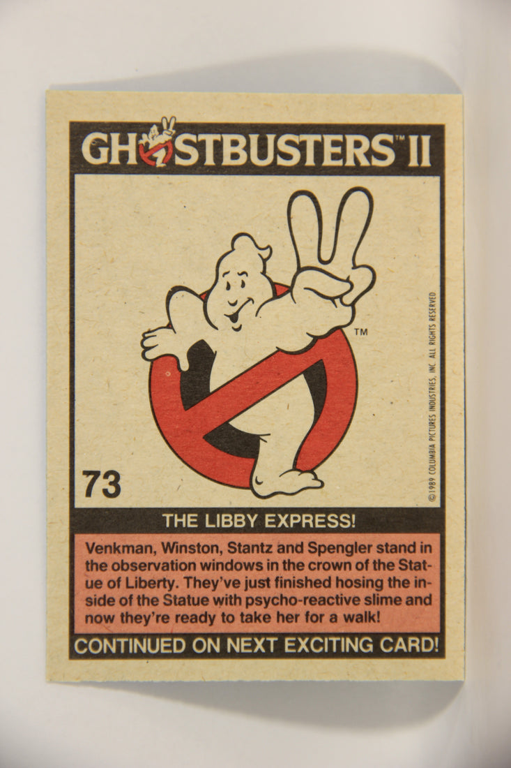 Ghostbusters II 1989 Trading Card #73 The Libby Express L002804