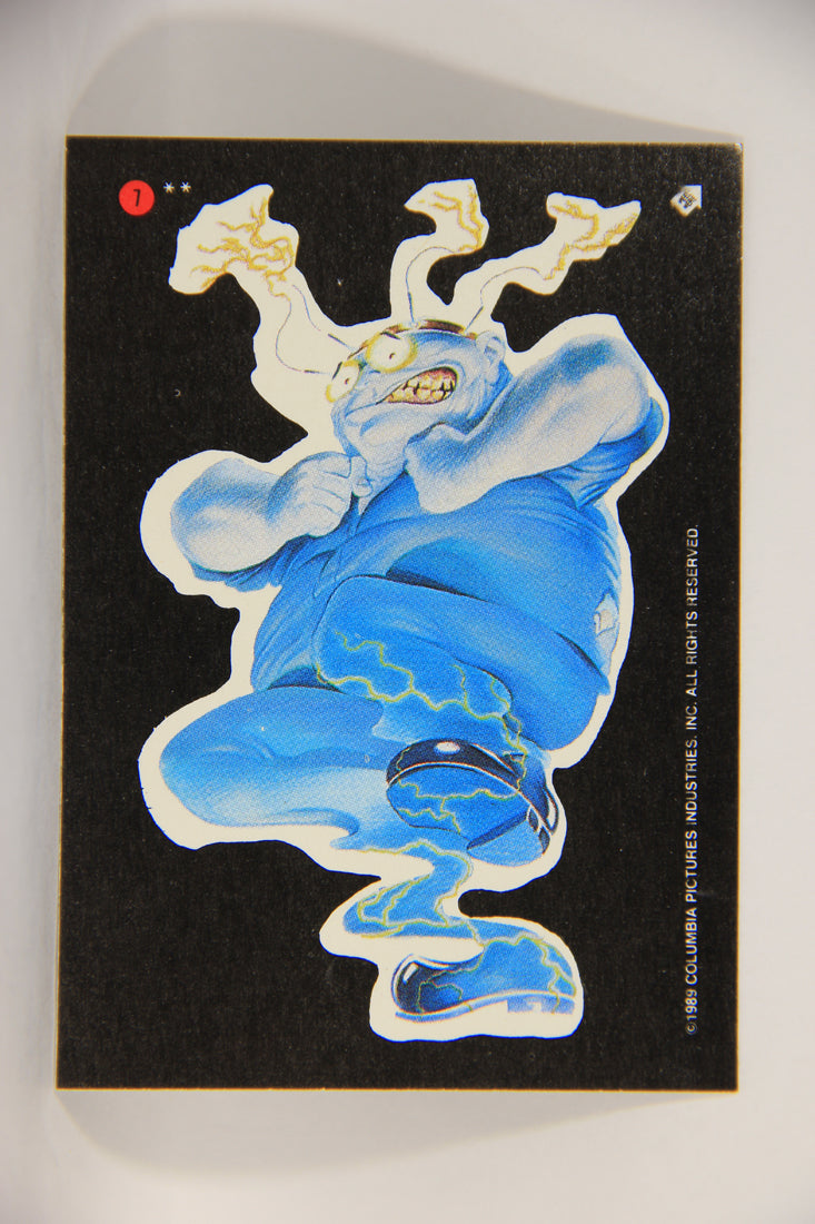Ghostbusters II 1989 Trading Card Sticker #7 Scoleri Ghost 2 L002820