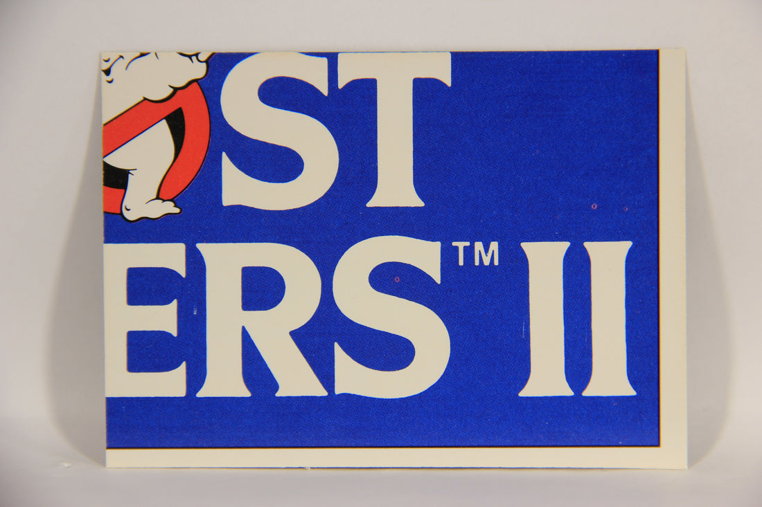 Ghostbusters II 1989 Trading Card Sticker #9 Ghostbusters Team L002822