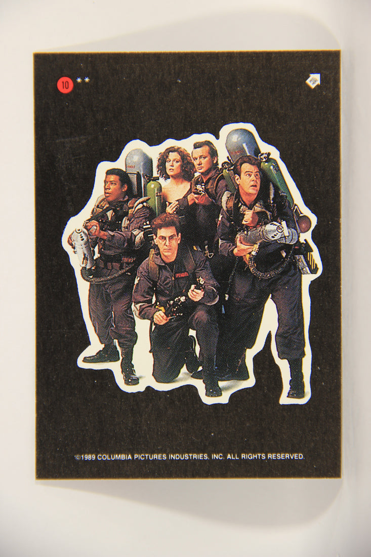Ghostbusters II 1989 Trading Card Sticker #10 Ghostbusters Team With Dana L002823