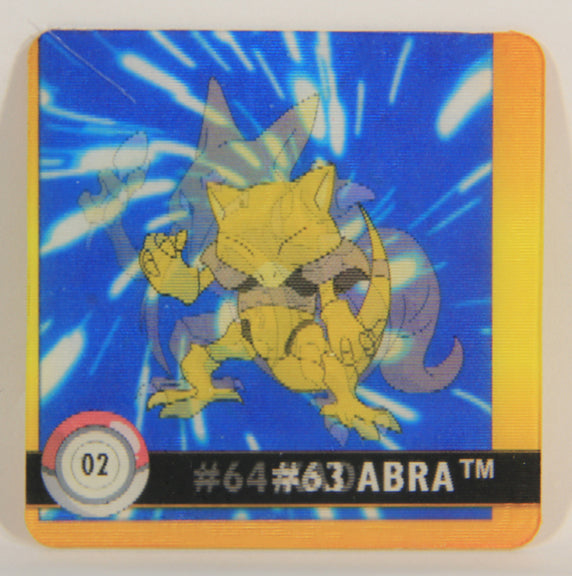 Pokmon Card Action Flipz 3D Premier Edition #2 Abra - Kadabra ENG L00 AGS Collectibles Pokmon Card Action Flipz 3D Premier Edition #2 Abra - Kadabra ENG L00 AGS Collectibles