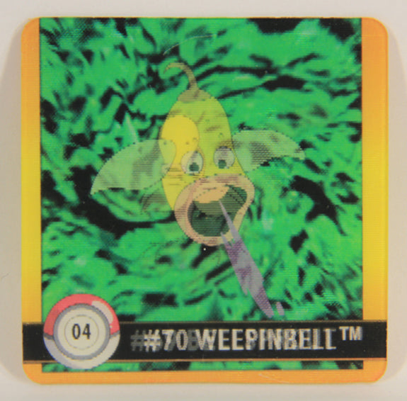 Pokémon Card Action Flipz 3D Premier Edition #4 Bellsprout - Weepinbell ENG L003161