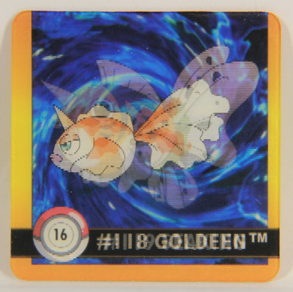 Pokmon Card Action Flipz 3D Premier Edition #16 Goldeen - Seaking ENG AGS Collectibles Pokmon Card Action Flipz 3D Premier Edition #16 Goldeen - Seaking ENG AGS Collectibles