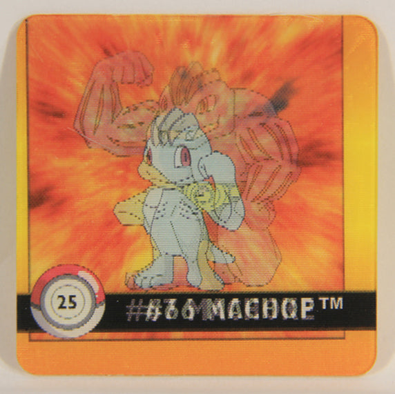 Pokémon Card Action Flipz 3D Premier Edition #25 Machop - Machoke ENG L003179