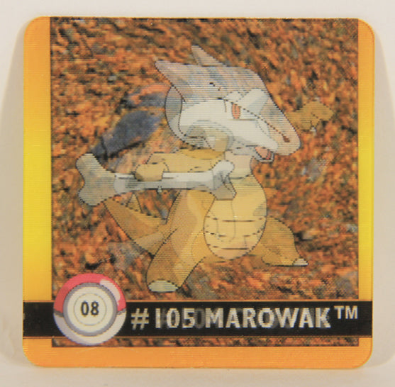 marowak pokemon card 1995 Pokémon Card Action Flipz 3D Premier Edition #8 Cubone