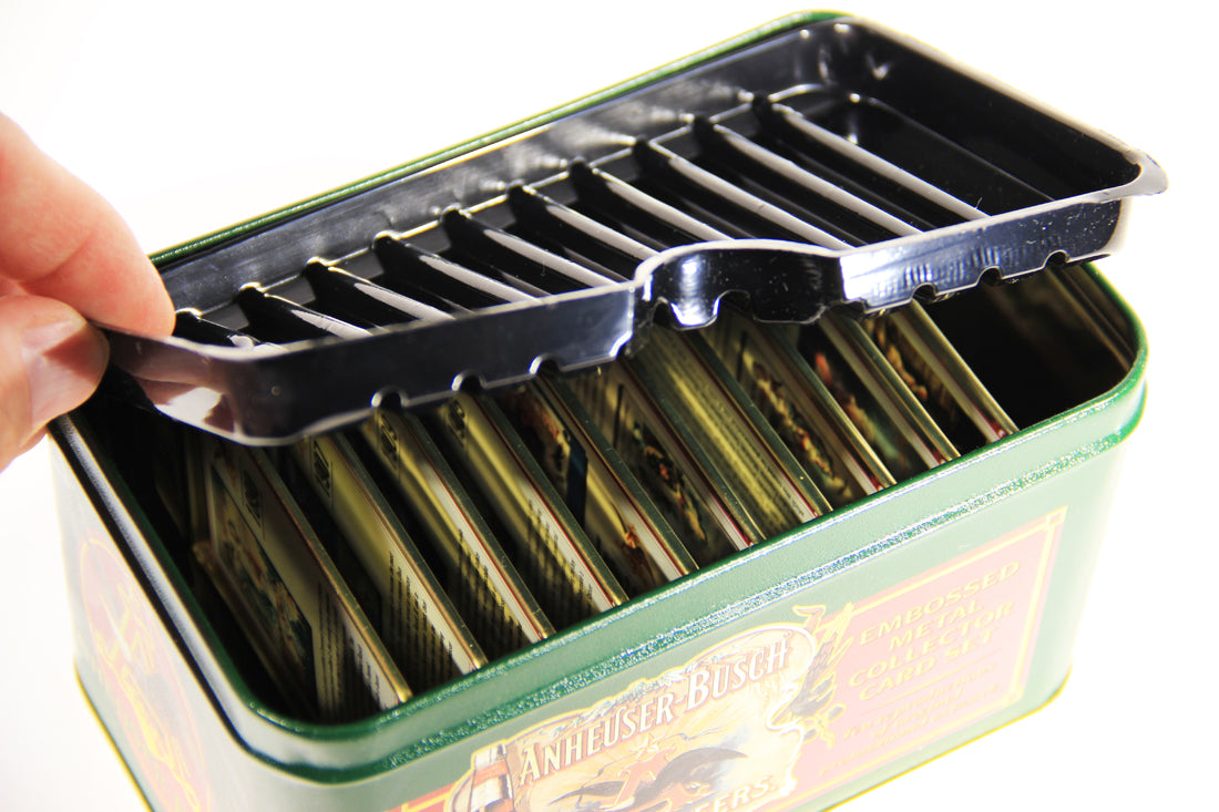 Anheuser-Busch 1996 Limited Embossed Metal Collector Card Set L003817