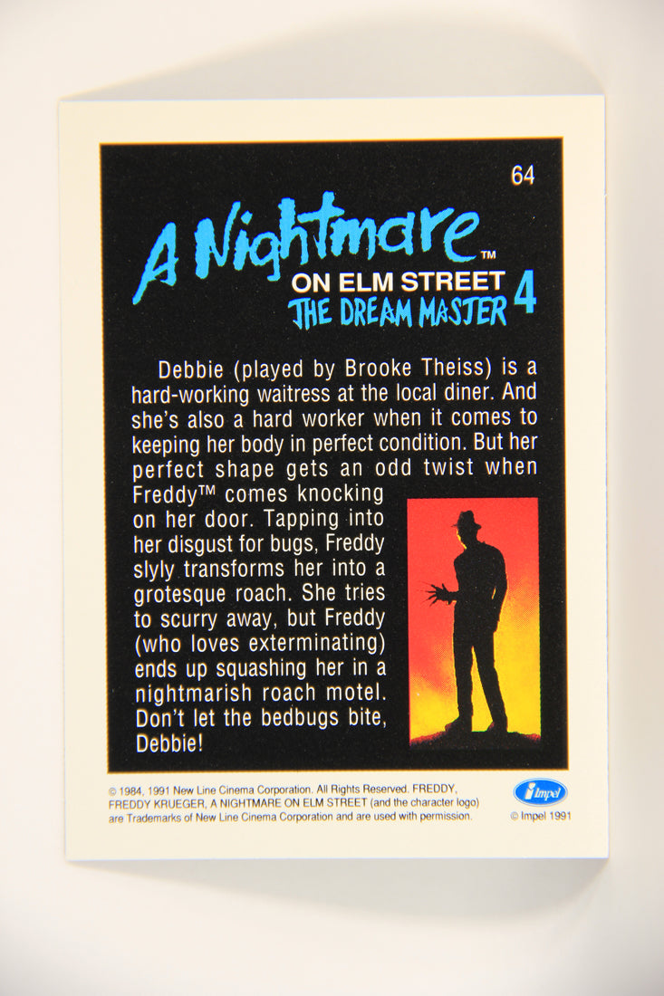 A Nightmare On Elm Street 1991 Trading Card #64 Brooke Theiss As Debbie L004227