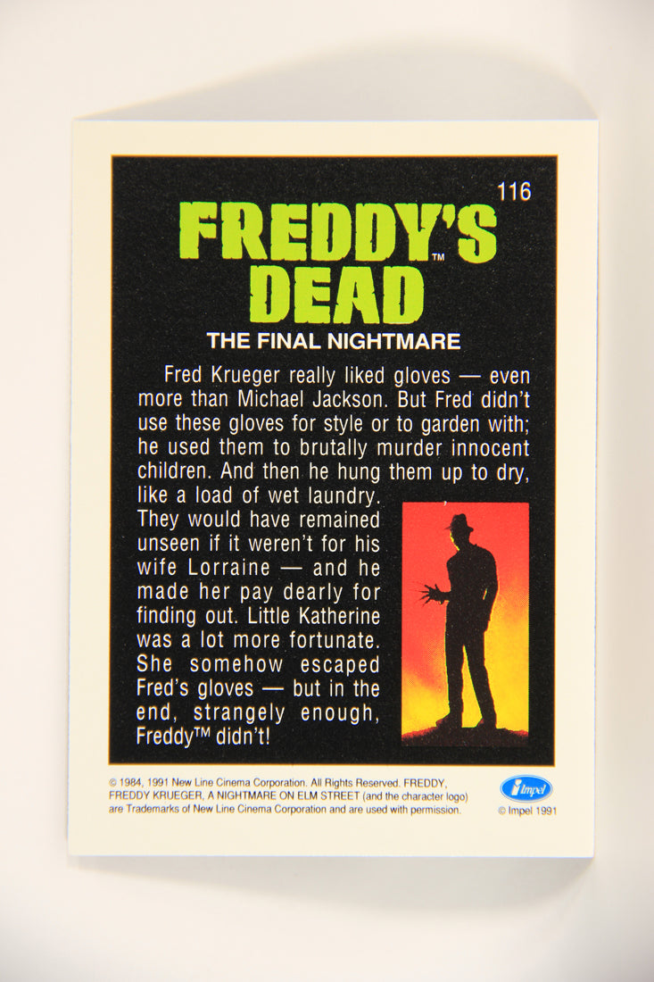A Nightmare On Elm Street 1991 Trading Card #116 Little Katherine L004279