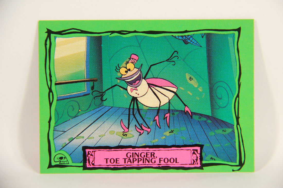 Beetlejuice 1990 Trading Card #8 Ginger Toe Tapping Fool ENG L004708