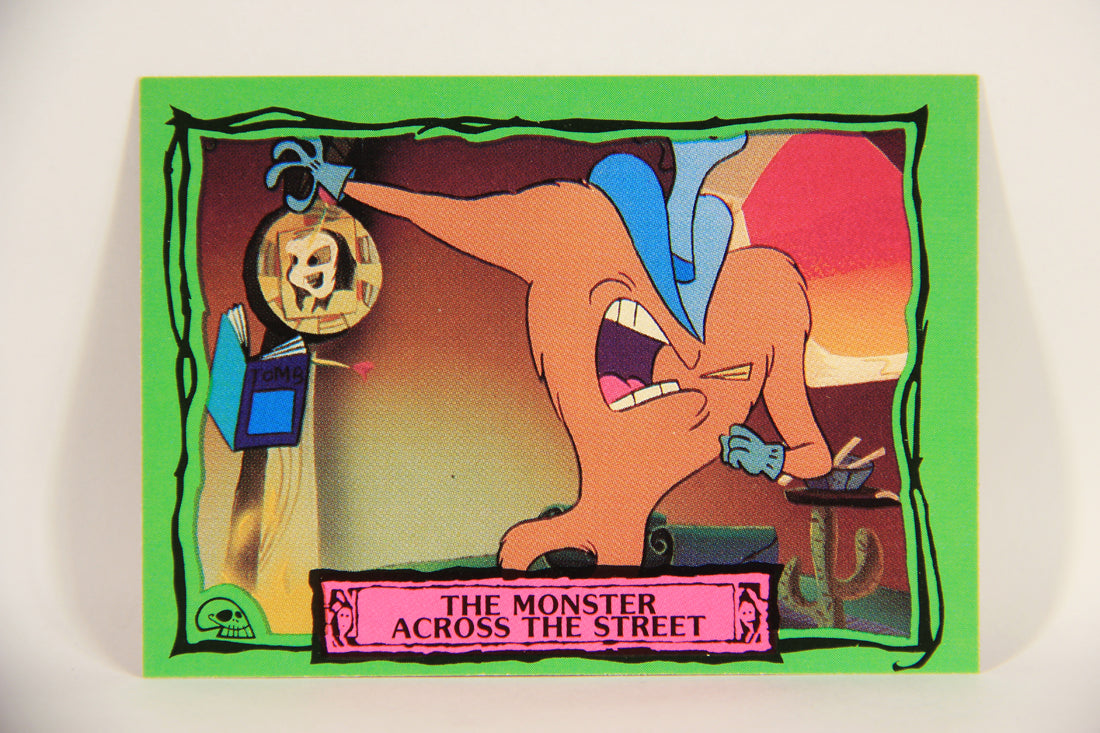 Beetlejuice 1990 Trading Card #9 The Monster Across The Street ENG L004709