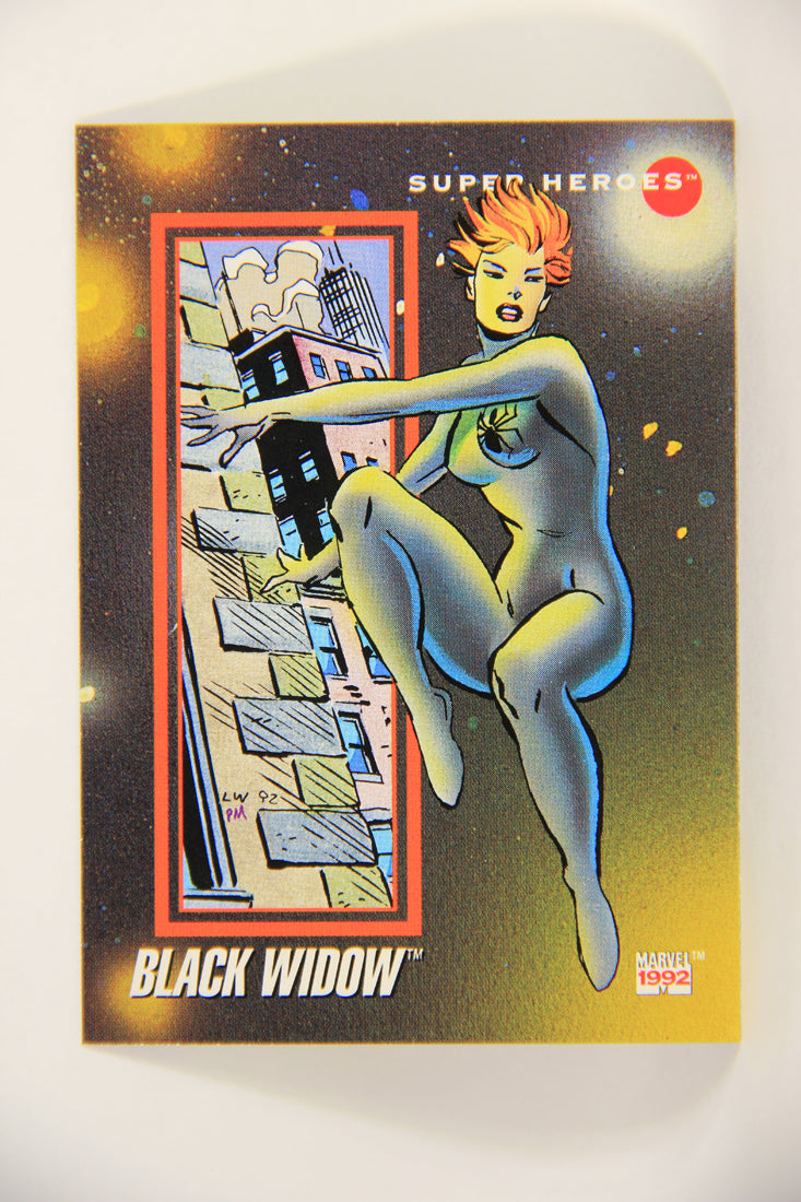 1992 Marvel Universe Series 3 Trading Card #12 Black Widow ENG L004801