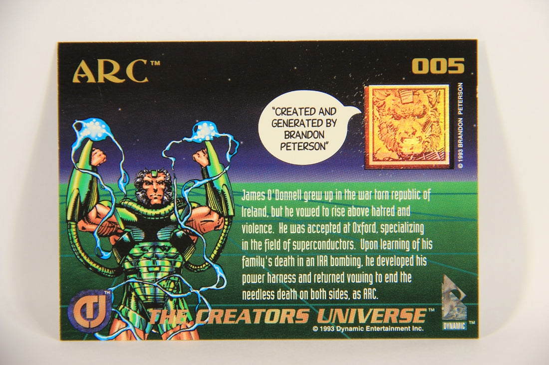 The Creators Universe 1993 Trading Card #5 Arc ENG L004813