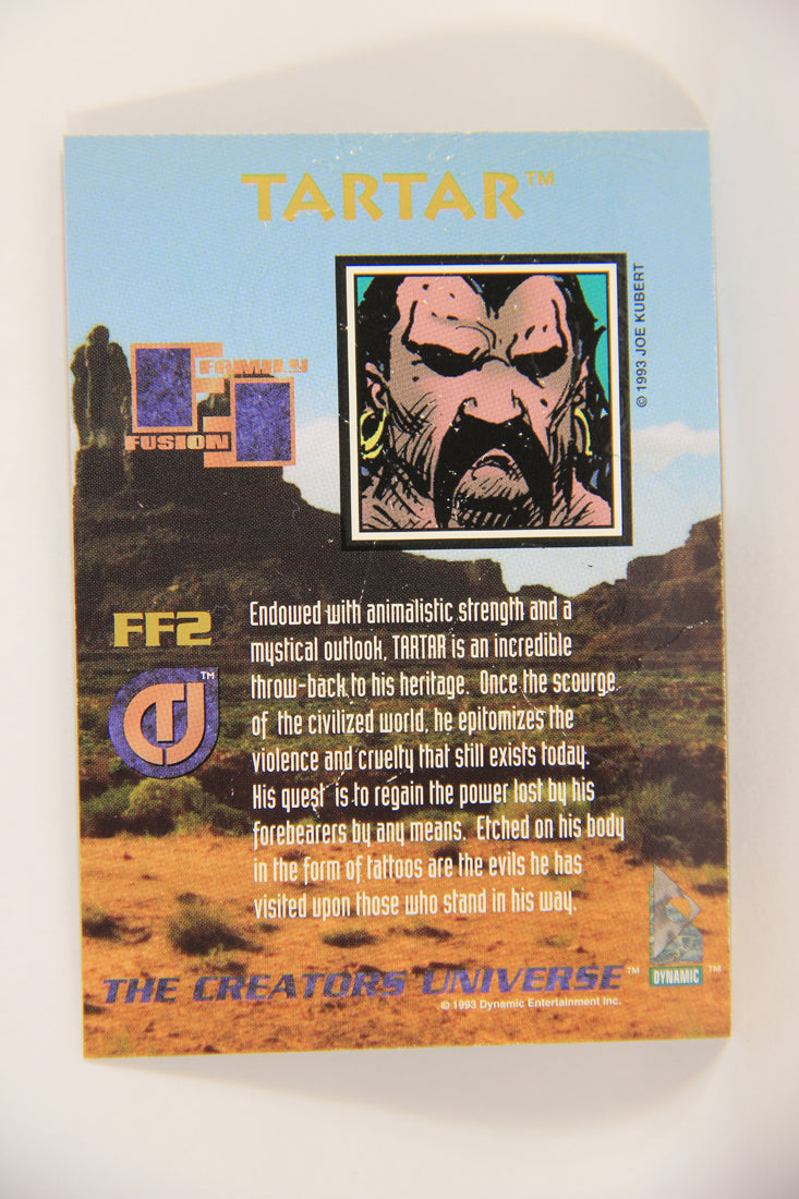 The Creators Universe 1993 Trading Card #FF2 Tartar ENG L004823