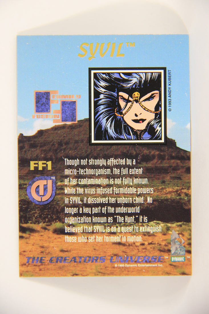 The Creators Universe 1993 Trading Card #FF1 Syvil ENG L004824