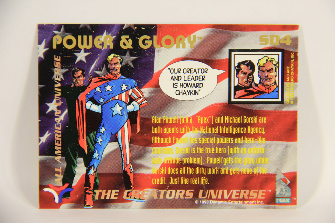 The Creators Universe 1993 Trading Card #SD4 Power & Glory ENG L004825