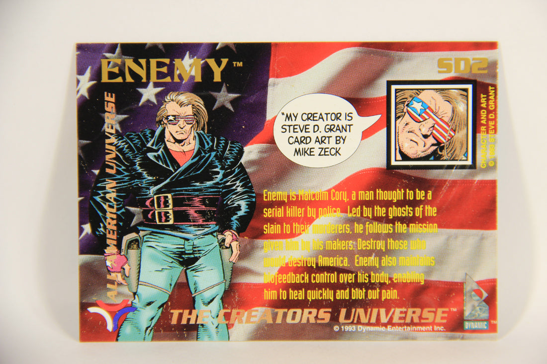 The Creators Universe 1993 Trading Card #SD2 Enemy ENG L004827