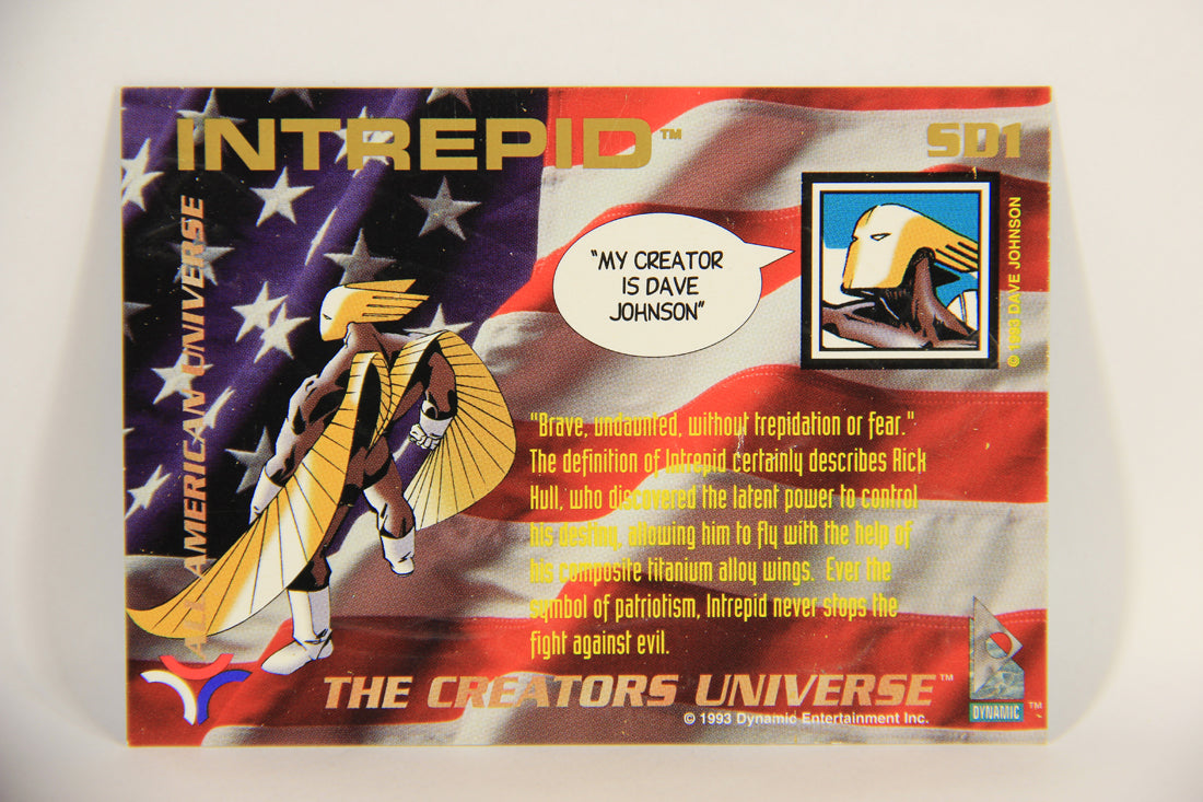 The Creators Universe 1993 Trading Card #SD1 Intrepid ENG L004828
