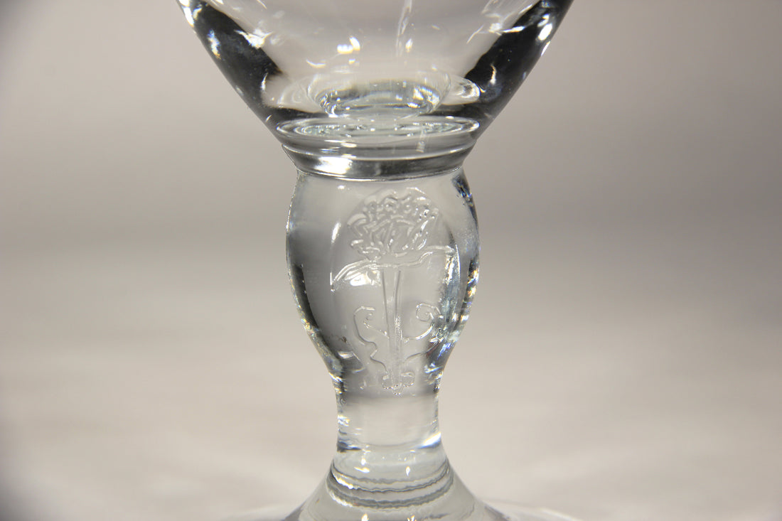 Stella Artois Screen Edition Beer Chalice Glass Rose Flower Stem Belgium L004879