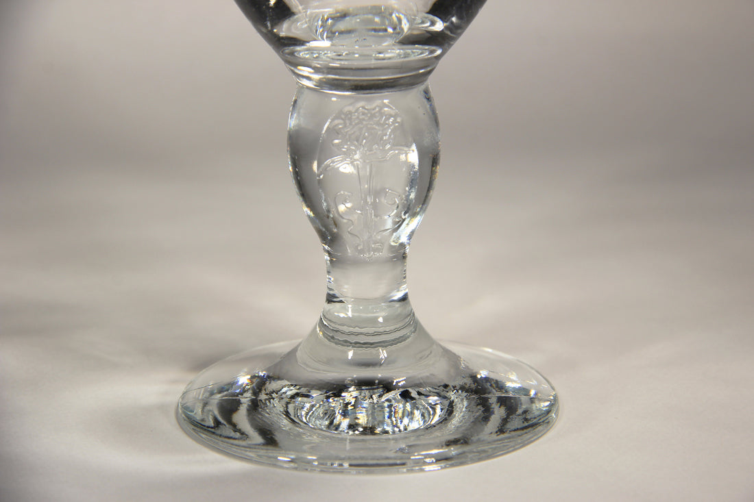 Stella Artois Screen Edition Beer Chalice Glass Rose Flower Stem Belgium L004879