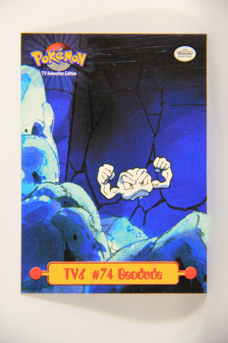 Pokmon Card TV Animation #TV6 Geodude Blue Logo 1st Print Puzzle ENG AGS Collectibles Pokmon Card TV Animation #TV6 Geodude Blue Logo 1st Print Puzzle ENG AGS Collectibles