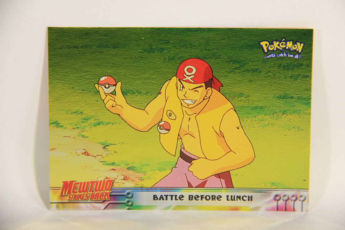 Pokmon Card First Movie #10 Battle Before Lunch Foil Chase Blue Logo AGS Collectibles Pokmon Card First Movie #10 Battle Before Lunch Foil Chase Blue Logo AGS Collectibles
