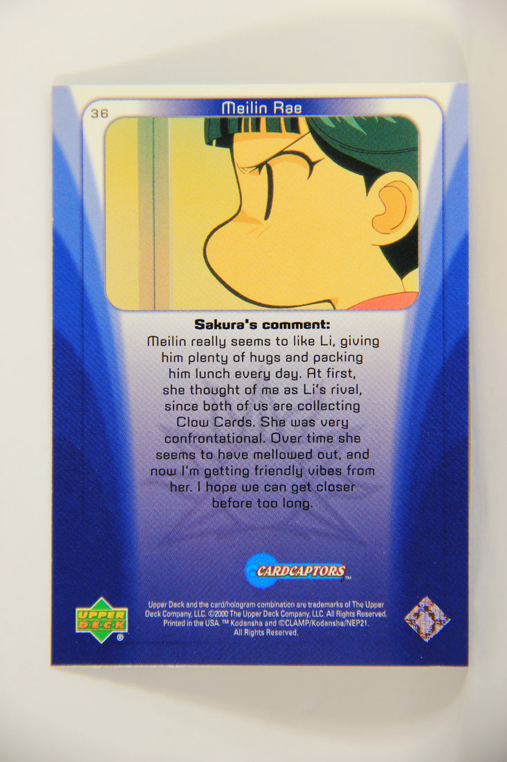 CardCaptors 2000 Trading Card #36 Meilin Really Seems To Like Li ENG L005500