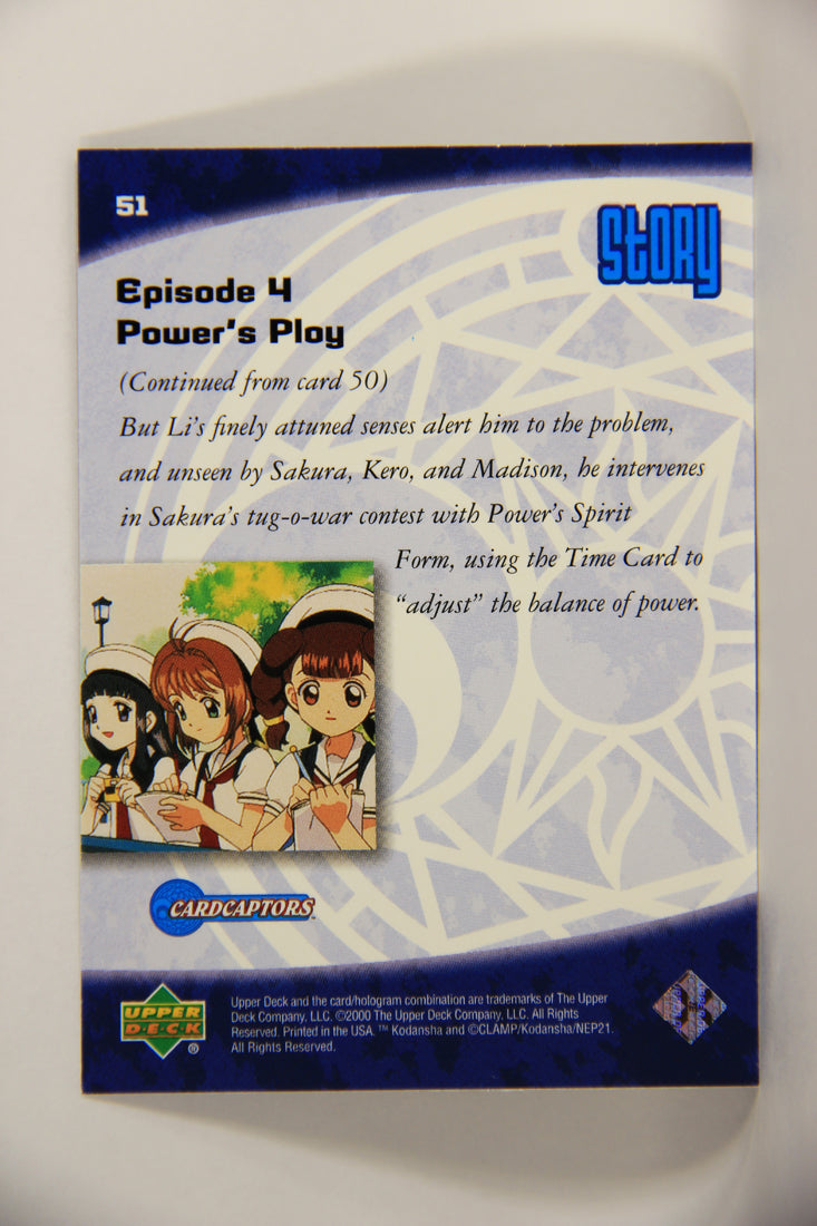 CardCaptors 2000 Trading Card #51 Episode 4 - Power's Play - Story ENG L005513