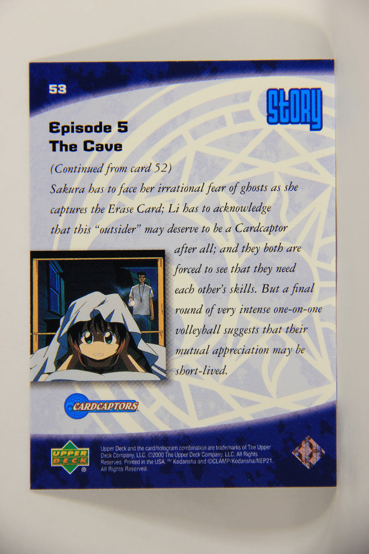 CardCaptors 2000 Trading Card #53 Episode 5 - The Cave - Story ENG L005515