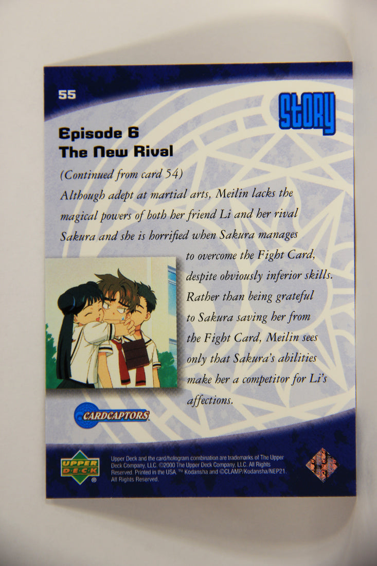 CardCaptors 2000 Trading Card #55 Episode 6 - The New Rival - Story ENG L005517