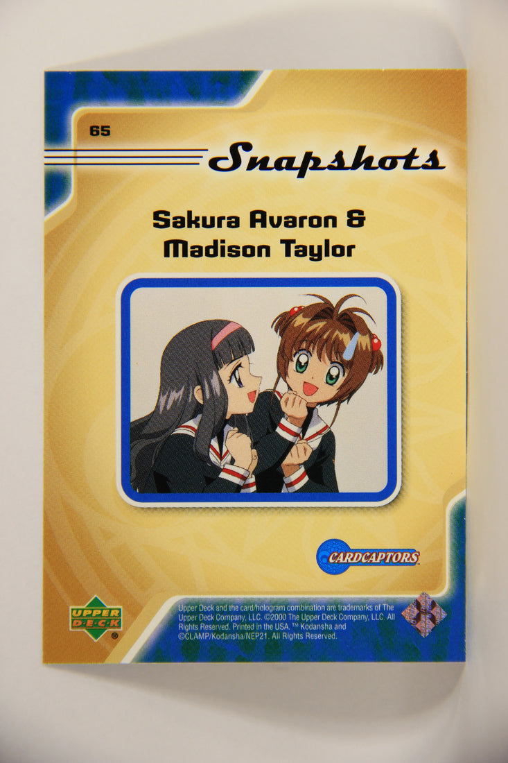 CardCaptors 2000 Card #65 Sakura Avalon & Madison Taylor - Snapshots ENG L005527