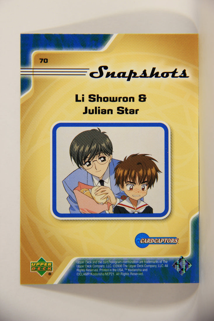 CardCaptors 2000 Trading Card #70 Li Showron & Julian Star - Snapshots ENG L005531